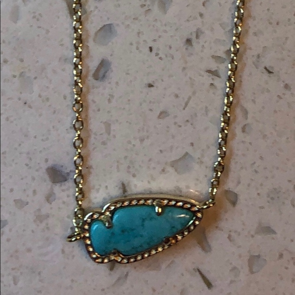 Kendra Scott Turquoise Pendant Necklace